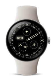 Google Pixel Watch 4 LTE 41mm Silver / Porcelain, GA10829-EU