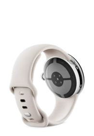 Google Pixel Watch 4 LTE 41mm Silver / Porcelain, GA10829-EU