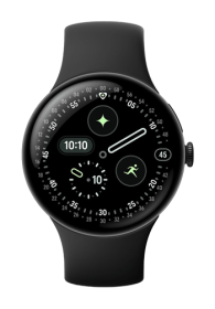 Google Pixel Watch 4 LTE 45mm Matte Black / Obsidian, GA09307-EU