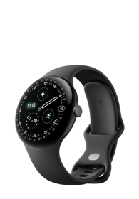 Google Pixel Watch 4 LTE 45mm Matte Black / Obsidian, GA09307-EU