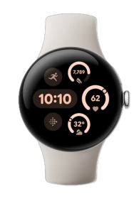 Google Pixel Watch 4 WiFi 41mm Polished Silver / Porcelain, GA10830-EU