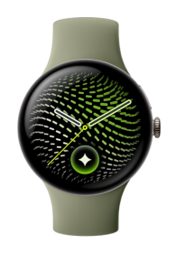 Google Pixel Watch 5 WiFi 41mm Satin Pyrite / Olive, GA11567-DE