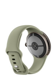Google Pixel Watch 5 WiFi 45mm Satin Pyrite / Olive, GA10896-DE