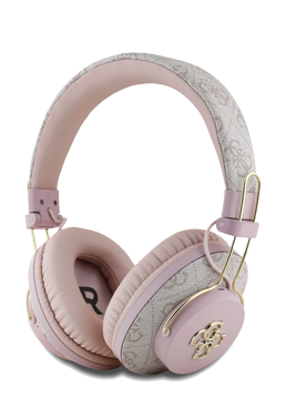 GUESS Wireless Bluetooth Headset 4G Metal Logo Pink, GUBHS72P4FC4MP, Universal