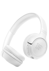 JBL Tune 530 BT Bluetooth Headset On-Ear White, JBLT530BTWHTEU