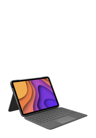Logitech Folio Touch Case with Keyboard - Quertz Oxford Grey, fr Apple iPad Air 11" ( 4. / 5. Gen. )