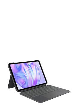 Logitech Wireless Combo Touch Keyboard - Quertz Graphite, fr Apple iPad Pro 11" ( 5. Gen. )