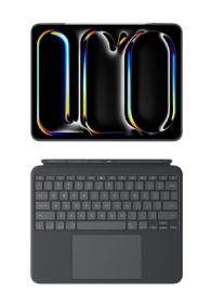 Logitech Wireless Combo Touch Keyboard - Quertz Graphite, fr Apple iPad Pro 13" ( M4 / M5 )