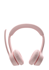 Logitech Zone 300 Wireless Bluetooth Headset With Noise-Cancelling Microphone Rosa, 981-001412