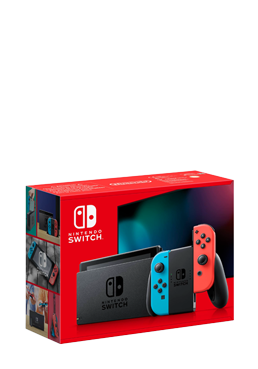 Nintendo Switch V2 2022 Edition 32GB, neon red - neon blue