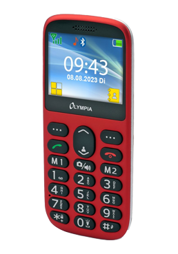 Olympia Sun Komfort Dual SIM Red