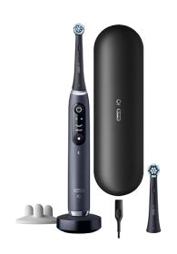 Oral-B iO 9N Elektrische Zahnbrste incl. 2 Aufsteckbrsten und Reiseetui Black