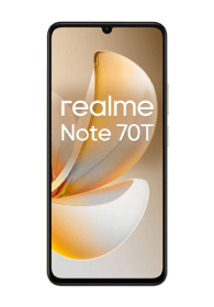 Realme Note 70T 4G 256GB, 4GB RAM,  Beach Gold