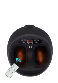 Renpho Tragbar Fumassagegert mit Wrmefunktion Black