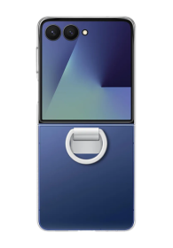 Samsung Clear Case with Ring Transparent, fr Galaxy Z Flip7, EF-QF766CTEGWW