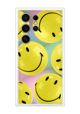 Samsung Flipsuit Case Smiley Yellow, fr Samsung Galaxy S24 Ultra, EF-MS928CYEGWW