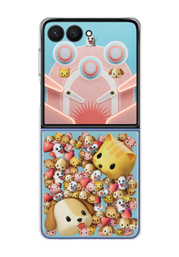 Samsung FlipSuit Case Transparent, fr Samsung Galaxy Flip7, EF-ZF766CTEGWW