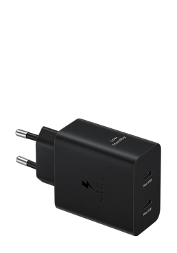 Samsung Schnellladegert 50W DUO USB Type-C, inkl. USB Type-C Kabel Black, EP-T5020XBEGEU