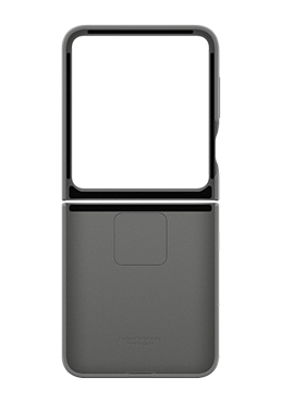 Samsung Silicone Case with Ring Grey, fr Samsung Galaxy Flip6 / Flip7 FE, EF-PF741TJEGWW