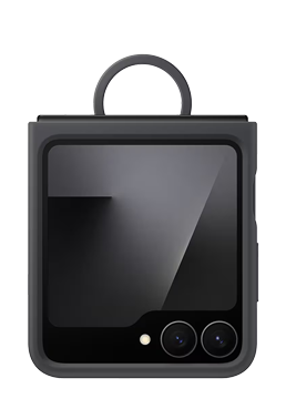 Samsung Silicone Case with Ring Black, fr Samsung Galaxy Flip6 / Flip7 FE, EF-PF741TBEGWW