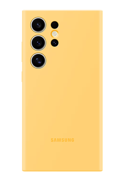 Samsung Silicone Case Yellow, fr Galaxy S24 Ultra, EF-PS928TYEGWW