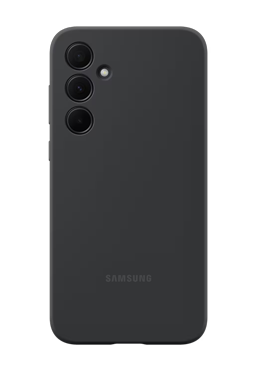Samsung Silicone Cover Black, fr Samsung Galaxy A35 5G, EF-PA356TBEGWW
