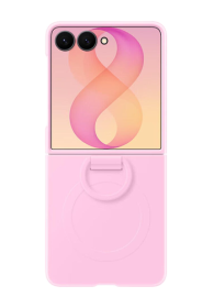 Samsung Silicone Ring Magnet Case Pink, fr Samsung Galaxy Flip8, EF-EF776CVEGWW