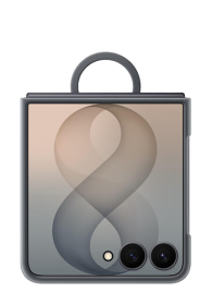 Samsung Silicone Ring Magnet Case Black, fr Samsung Galaxy Flip8, EF-EF776CBEGWW