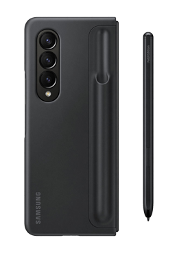 Samsung Standing Cover mit Pen Black, fr Samsung Galaxy Z Fold4, EF-OF93PCBEGWW