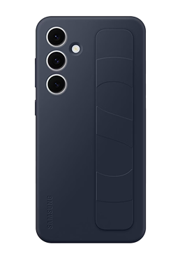 Samsung Standing Grip Case Blue Black, fr Galaxy S24 FE, EF-GS721CNEGWW
