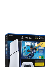 Sony PlayStation 5 Digital Edition incl. Fortnite Flowering Chaos Voucher White, 825GB, E-Chassis