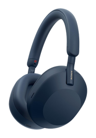 Sony Premium Noise Cancelling Wireless Over-Ear Headphones Blue, WH-1000XM5