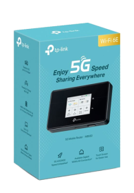 TP-Link M8550 mobiler 5G-WLAN-Router Black