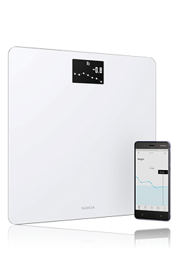 Withings Body Krperanalysewaage White, 5 - 180kg, Wi-Fi, Bluetooth