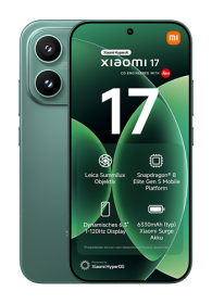 Xiaomi 17 5G 512GB, 12GB RAM, Venture Green