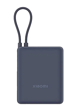 Xiaomi 33W Powerbank GL (Integrated Cable) Ice Blue, 10.000mAh, Universal, BHR9341GL
