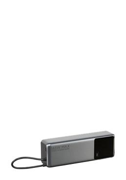 Xiaomi Mi 165W Power Bank - Integriertes USB-C-Kabel Cool Grey, 10.000mAh, Universal, BHR5785GL
