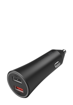 Xiaomi Mi 37W Dual-Port Car Charger Black, GDS4147GL, Retail