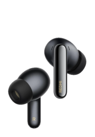 Xiaomi REDMI Buds 8 Pro, True Wireless Bluetooth Earbuds In-Ear Obsidian Black, BHR08GOGL