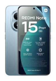 Xiaomi Redmi Note 15 Pro+ 5G 256GB, 8GB RAM, Blue